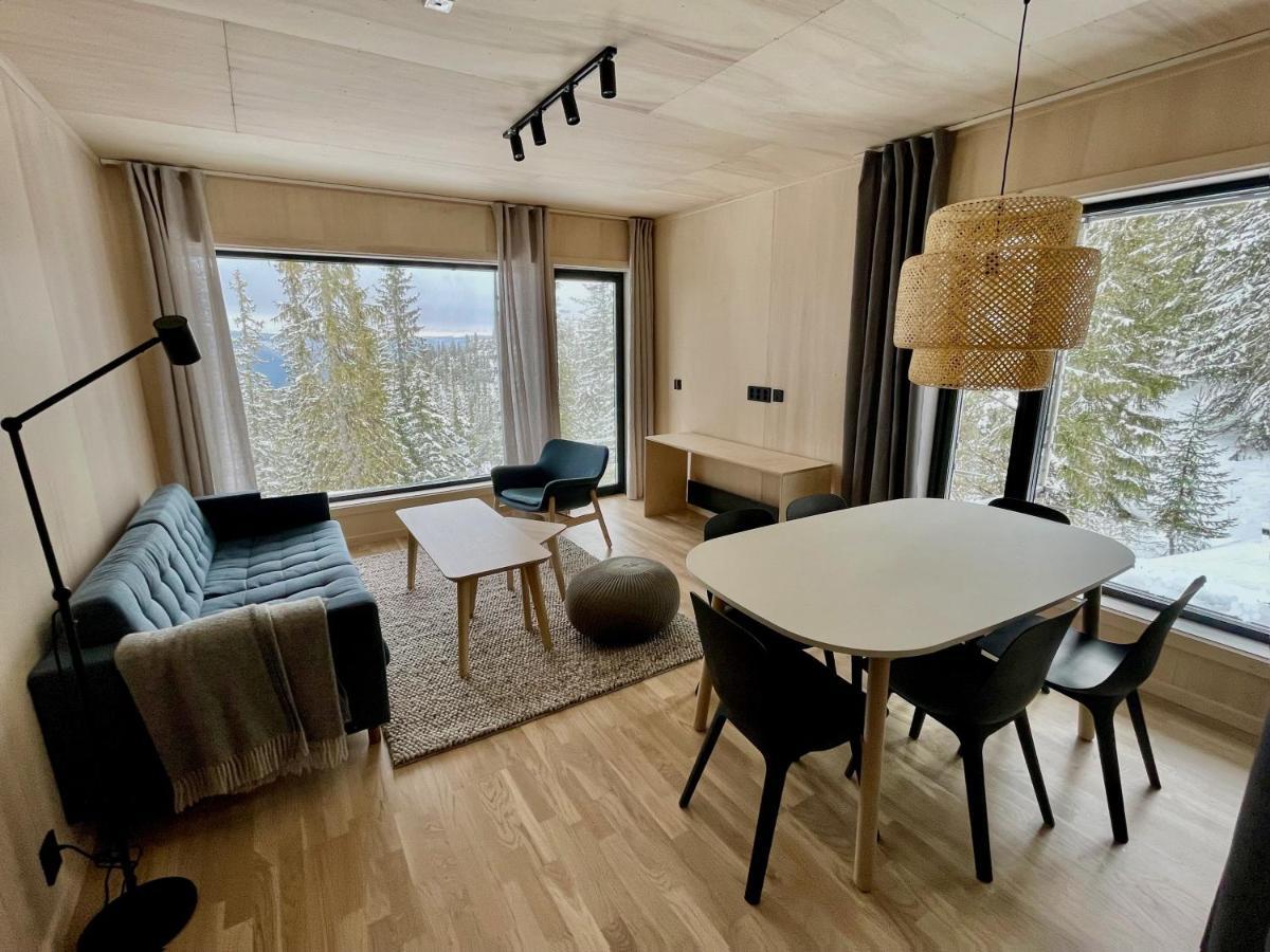 Gausta View Aparthotel Gaustablikk ภายนอก รูปภาพ
